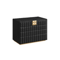 Stackable Jewellery Box in Ink Black with Multiple Compartments for Organising by Songmics Home