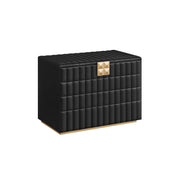 Stackable Jewellery Box in Ink Black with Multiple Compartments for Organising by Songmics Home