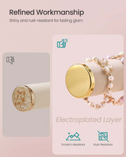 Three Tier Jewellery Display Stand with Removable Holder for Earrings and Necklaces by Songmics