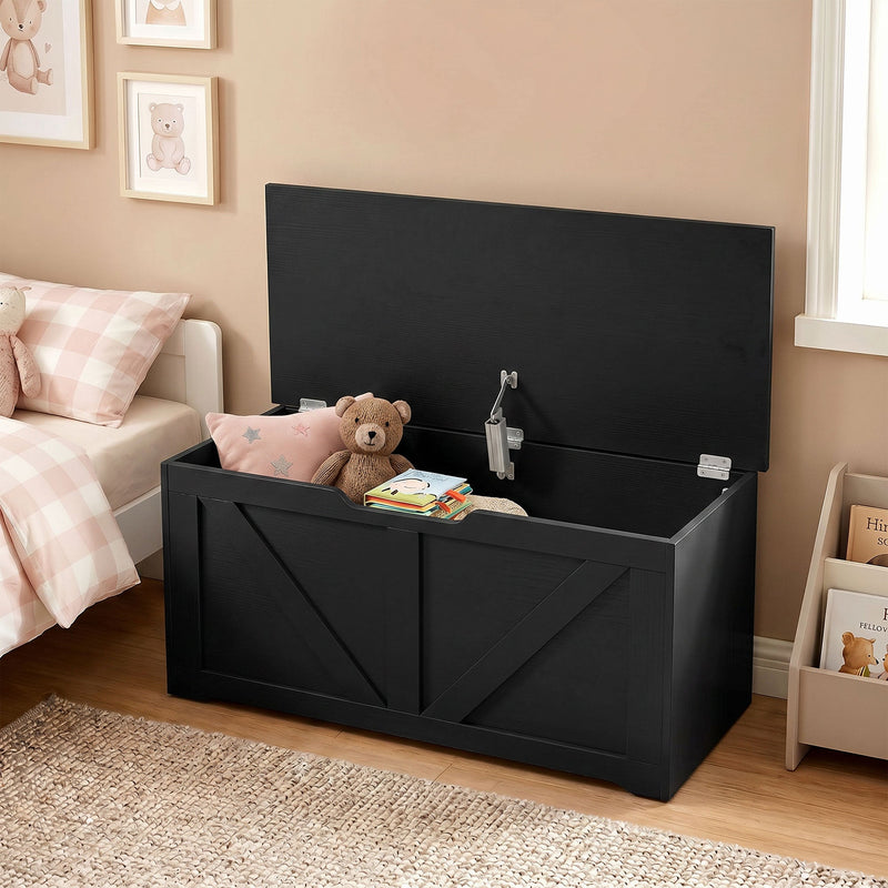 Storage bench 100L - Black