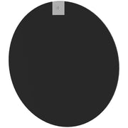 Modern Round Wall Mirror 61cm for Bedroom Living Room or Bathroom Home Decor Black