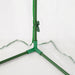 Set of 2 Clear Tunnel Greenhouses with Roll-up Door Steel Frame and Plastic Cover by Outsunny