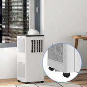 9000 BTU Portable Air Conditioner with App Control Cools Rooms Up To 20m² White