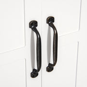 Wall Mounted Storage Cabinet with Adjustable Shelf for Bathroom or Kitchen White AOSOM