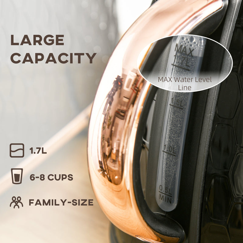 Honeycomb Kettle, Black