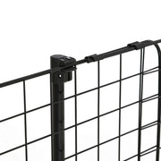 Adjustable Heavy Duty Dog Car Barrier for SUV and Estate Vehicles Keeps Pets Safe Black AOSOM
