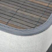 Grey 100L Collapsible Laundry Basket With Lid And Removable Lining For Dirty Clothes