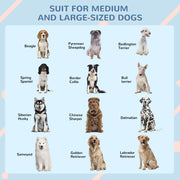 Grey Plastic Dog House for Large Dogs Weather Resistant Indoor and Outdoor Use