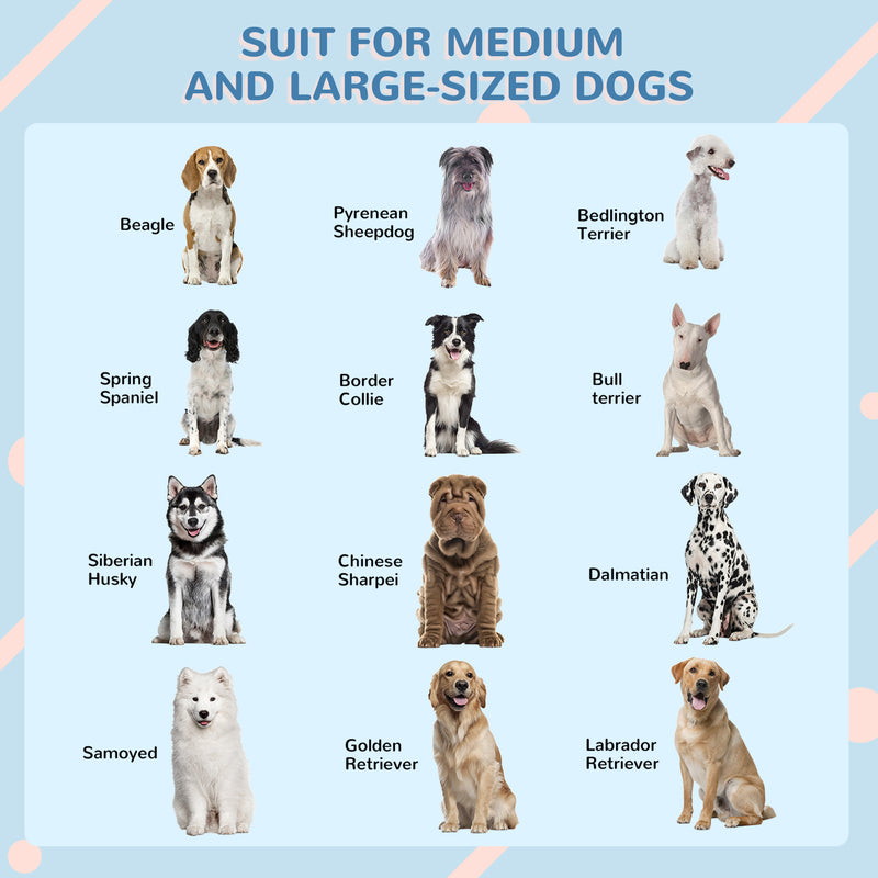 Grey Plastic Dog House for Large Dogs Weather Resistant Indoor and Outdoor Use