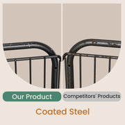 2 Tier Under Sink Storage Organisers Set of 2 for Bathroom and Kitchen by Songmics