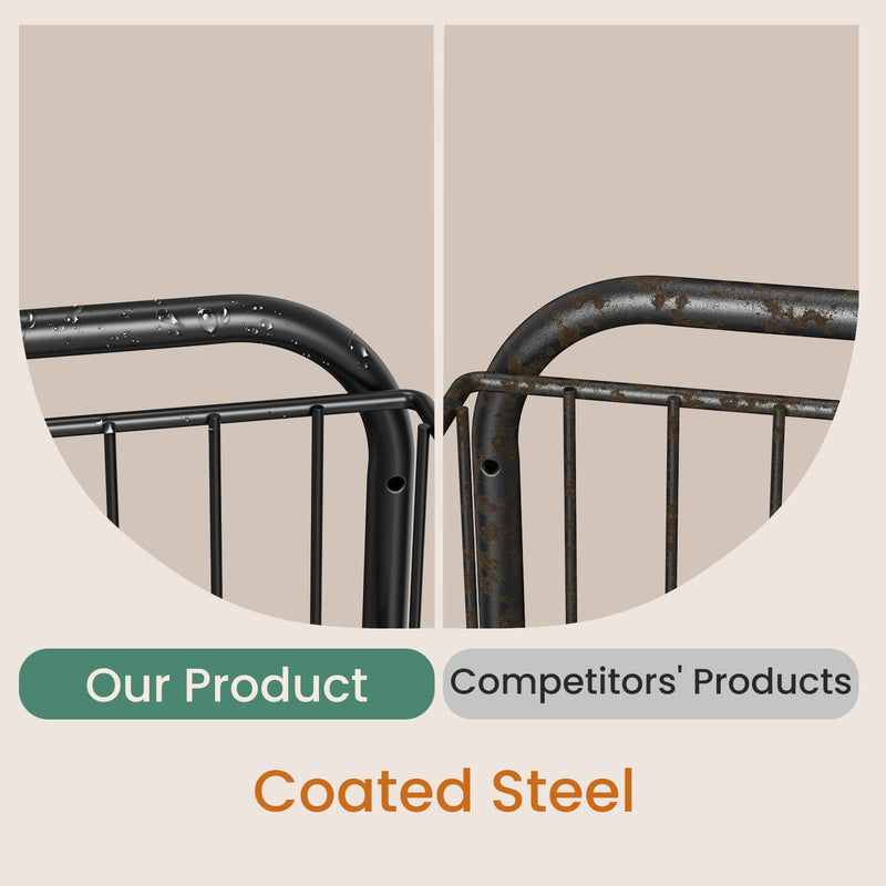 2 Tier Under Sink Storage Organisers Set of 2 for Bathroom and Kitchen by Songmics