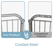 2 Tier Under Sink Organiser with Sliding Baskets for Bathroom or Kitchen Storage by Songmics