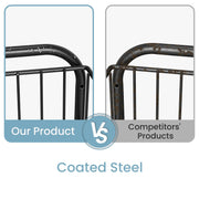 Set of 2 Two Tier Under Sink Storage Organisers for Bathroom and Kitchen by Songmics