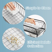 Set of 2 Two Tier Under Sink Storage Organisers for Bathroom and Kitchen by Songmics
