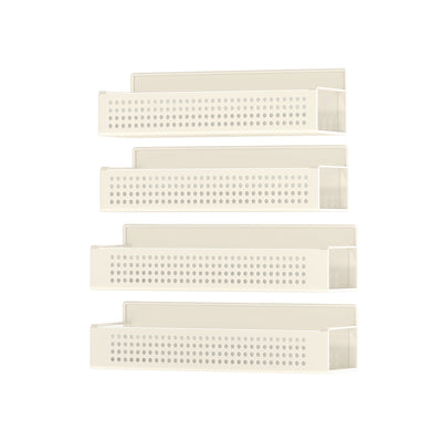 Magnetic Spice Rack Set for Fridge or Oven No Drilling Easy Installation by Songmics