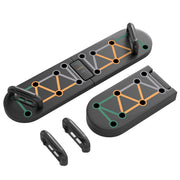 SPORTNOW Foldable Push Push Up Board with Non-Slip Pads, for Chest, Arms, Shoulders, Black AOSOM