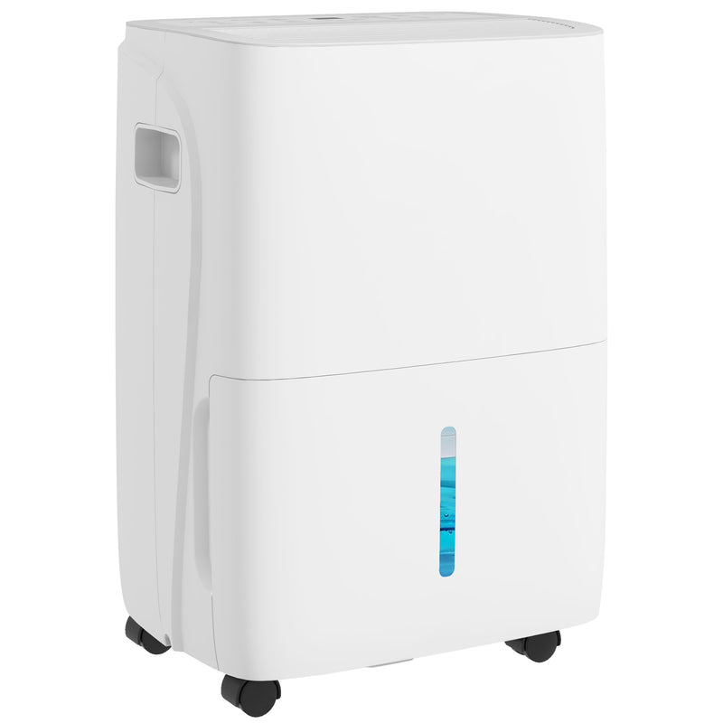 30L Dehumidifier With 24H Timer and Digital Display For Damp Home and Laundry, White