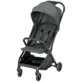 Lightweight Foldable Baby Stroller with Adjustable Seat and Canopy Ideal for Travel Dark Grey AOSOM