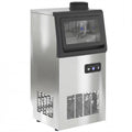 Commercial Ice Maker | 45kg Daily Output | Under Counter | Silver & Black Homcom
