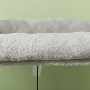 Light Grey 132cm Cat Tree with Scratching Posts Bed House Jumping Platform and Grooming Brush by PawHut
