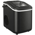 Ice Maker Machine for Fast Fresh Ice at Home Garden or Caravan Black Homcom