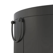 Smokeless Fire Pit 38cm Portable Wood Burning Stove With Spark Screen and Poker by Outsunny