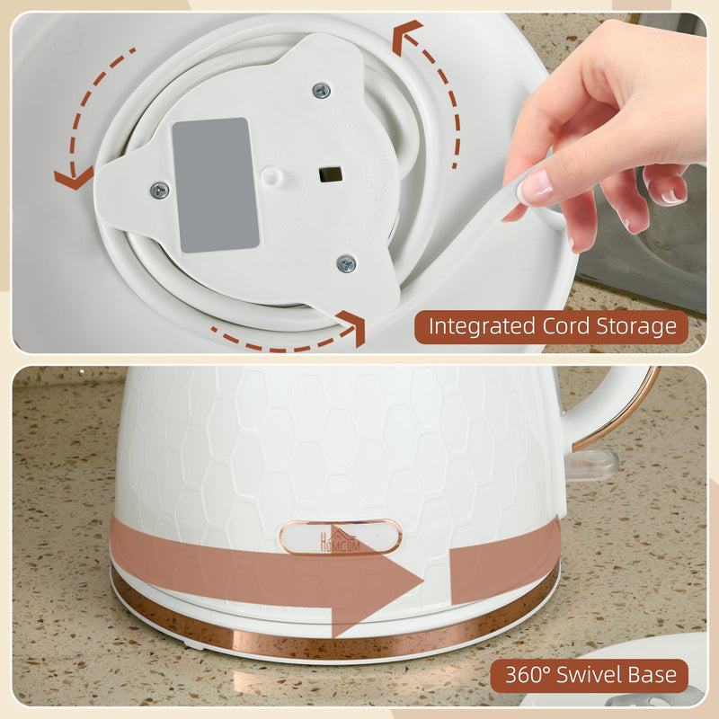 Honeycomb Kettle, Cream