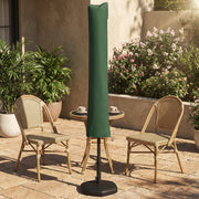 Umbrella Cover Waterproof Protection for Garden Parasol with Zip and Buckle Green Outsunny