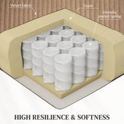 Brown Electric Lift Recliner Armchair for Elderly with Remote USB and Storage by HOMCOM