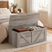 Storage bench 127L - Grey