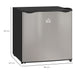 46L Table Top Mini Fridge With Ice Box Reversible Door Adjustable Temperature by HOMCOM
