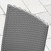 Set of Four Dark Grey Armless Rattan Garden Chairs With Cushions Weather Resistant by Outsunny