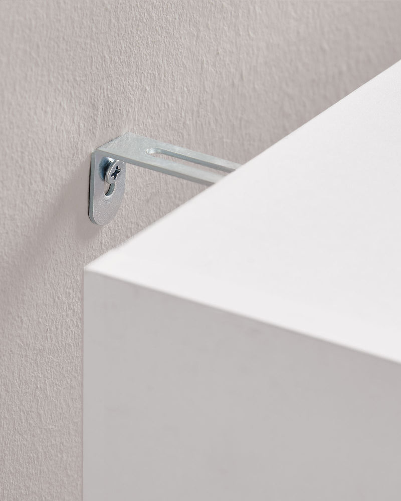 Tall White Bookcase with 6 Shelves for Home or Office Storage 178 cm by Vasagle