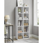 10 Cube Storage Organiser Shelf Bookcase for Living Room and Office by Vasagle