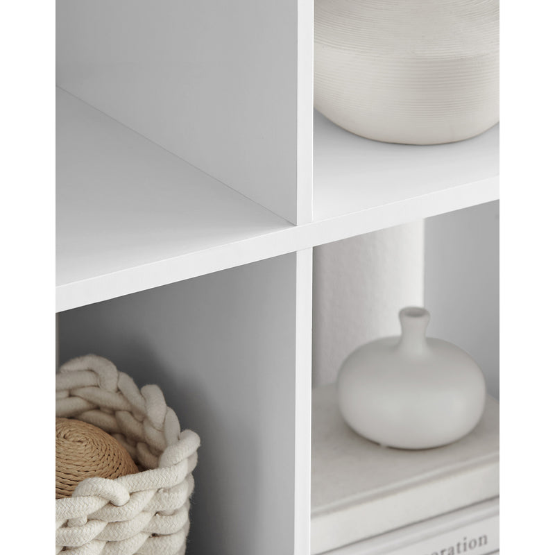 10 Cube Storage Organiser Shelf Bookcase for Living Room and Office by Vasagle