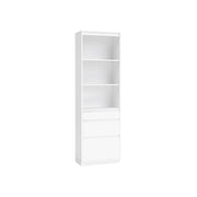 Tall 180 cm Bookcase with 3 Adjustable Shelves for Home or Office Storage by Vasagle