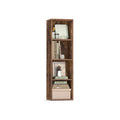4 Tier Cube Bookshelf with Open Shelves for Living Room or Office Storage by Vasagle
