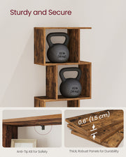 Cube Shelf Bookcase and Room Divider with Open Storage for Home or Office by Vasagle