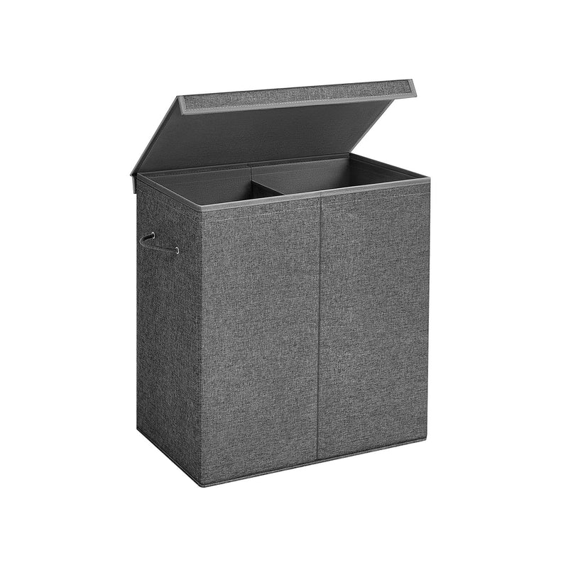 Extra Large 142L Collapsible Laundry Basket with Handles for Bedroom and Bathroom by Songmics