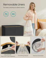 Laundry basket dimensions diagram 78 x 38.5 x 70.5 cm