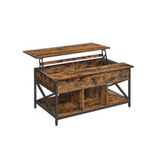 Lift Top Coffee Table with Hidden Storage and Adjustable Tabletop for Living Room by Vasagle