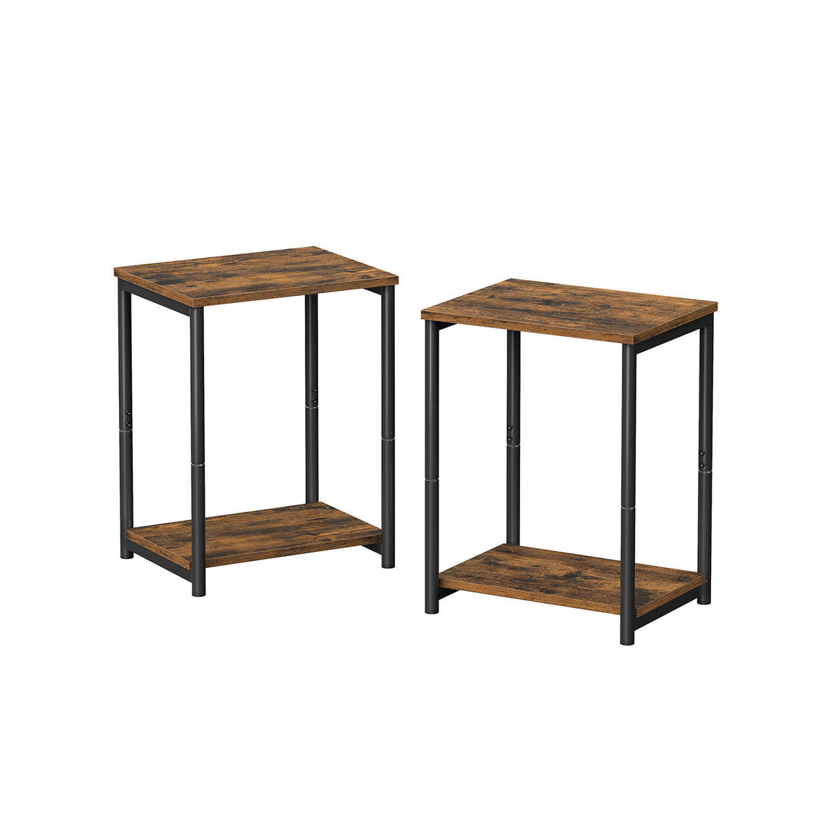 Vasagle Two Tier End Tables With Shelf For Living Room | Opal Retail