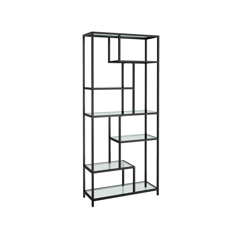 Tall 6 Tier Bookshelf with Open Shelves for Living Room or Office Storage by Vasagle