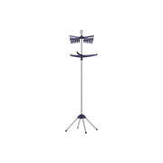 Folding Clothes Airer with 3 Rotating Arms Space Saving Design Blue and Silver by Songmics