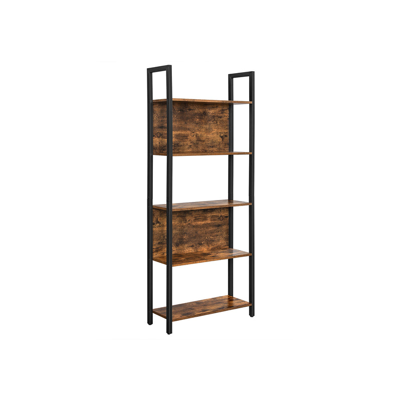 5 Tier Bookcase with Steel Frame for Stable Storage by Vasagle VASAGLE
