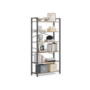 6 Tier Bookcase Shelving Unit with Open Storage for Living Room or Office by Vasagle