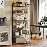 6 Tier Freestanding Bookcase for Home Office and Living Room Storage by Vasagle