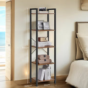 5 Tier Freestanding Bookshelf Storage Unit for Home Office and Living Room by Vasagle