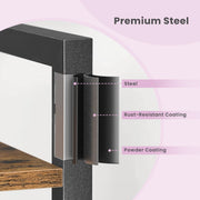 5 Tier Freestanding Bookshelf Storage Unit for Home Office and Living Room by Vasagle