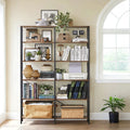 6 Tier Tall Bookshelf and Storage Shelving Unit for Home and Office by Vasagle